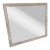 Italian Antiqued Mirror With Painted Wood C 1930s From Mla For Sale