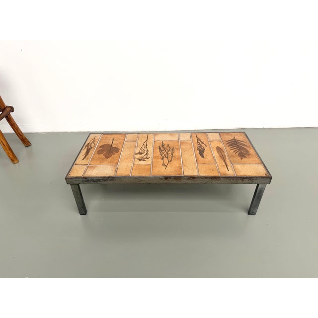 Maison lecan presents this magnificent coffee table by roger capron, the renowned ceramicist from vallauris. This iconic...
