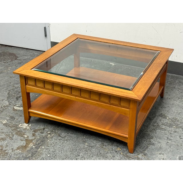 Thomasville Circa 1999 Impressions by Thomasville Bridges Collection Coffee Table For Sale - Image 4 of 12