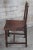 Late 19th Century Antique Spanish Revival Quartersawn Oak Leather Nailhead Side Chair For Sale - Image 4 of 12