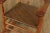 Antique Shaker Style Maple Ladder Back Rocker For Sale - Image 10 of 13