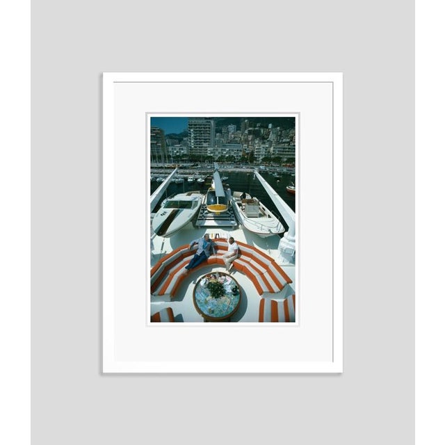 Modern Transport Buffs 1961 by Slim Aarons Framed C Print For Sale - Image 3 of 3