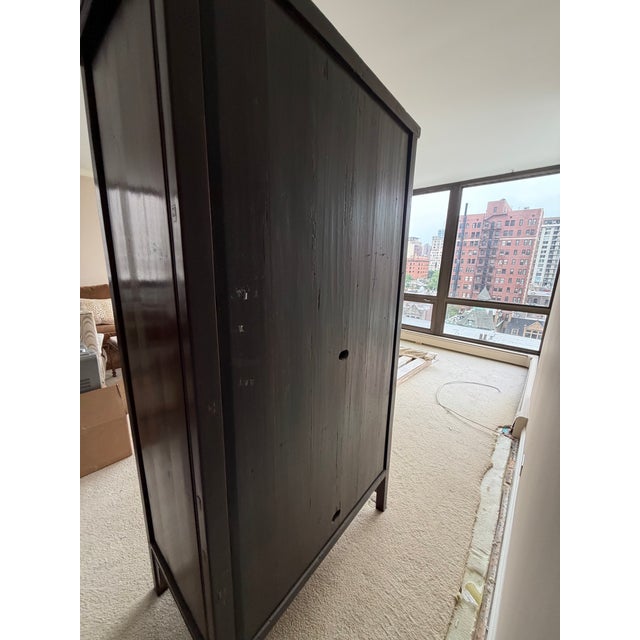 Wood 1900-1909 Chinese Wardrobe For Sale - Image 7 of 12