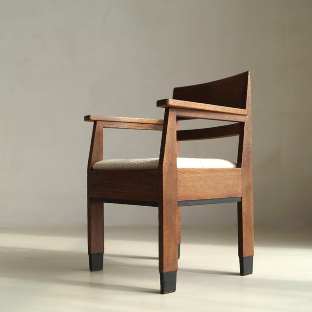 Dutch Art Deco Chair by H. Fels for L.O.V Oosterbeek, 1920s For Sale - Image 13 of 18