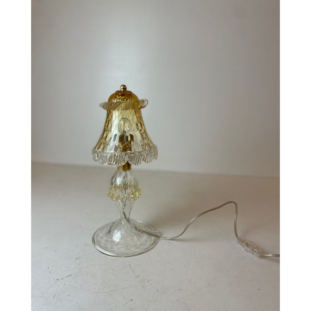 Murano Table Lamp in the style of Barovier & Toso, 1980s For Sale - Image 9 of 18