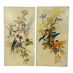 Pair of 40’s Oil Paintings