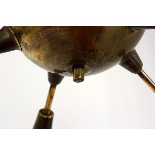 Vintage Sputnik Chandelier, 1960s For Sale - Image 9 of 17