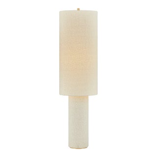 Mitzi Sam 15 in. 1 Light Floor Lamp in Aged Brass Finish For Sale