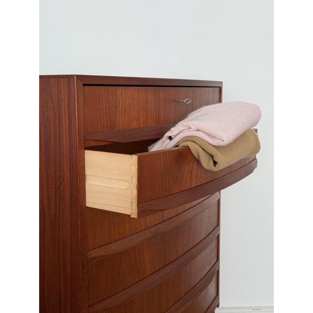 Mid-Century Modern Scandinavian Teak Chest of Drawers, 1960s For Sale - Image 15 of 18