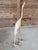Vintage Carved Wood Crane Coastal Bird Floor Sculpture For Sale - Image 10 of 12