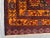 Vintage Afghan Baluchi Hand-Knotted Rug With Tribal Boho Design in Burgundy Amber Rug For Sale - Image 9 of 11