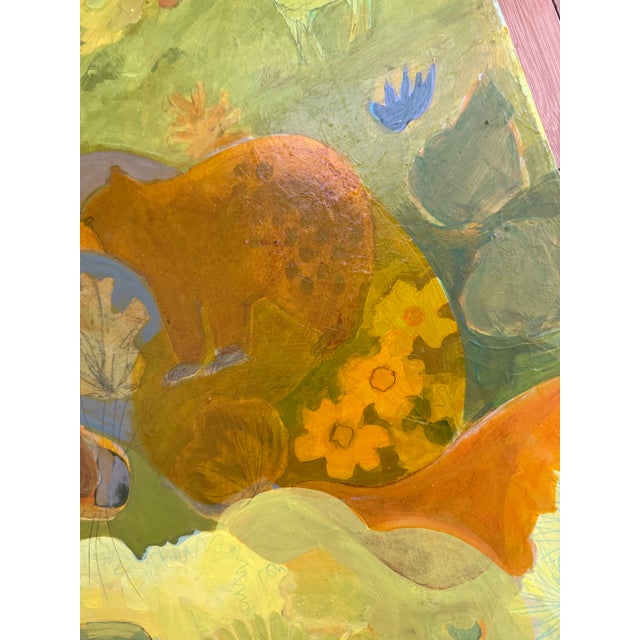 2020s “Coyote Eye View” a High Desert Painting by LWren Walraven For Sale - Image 5 of 7