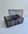 Purple Iridescent Rainbow Glass Lidded Box, 1970's For Sale - Image 8 of 14