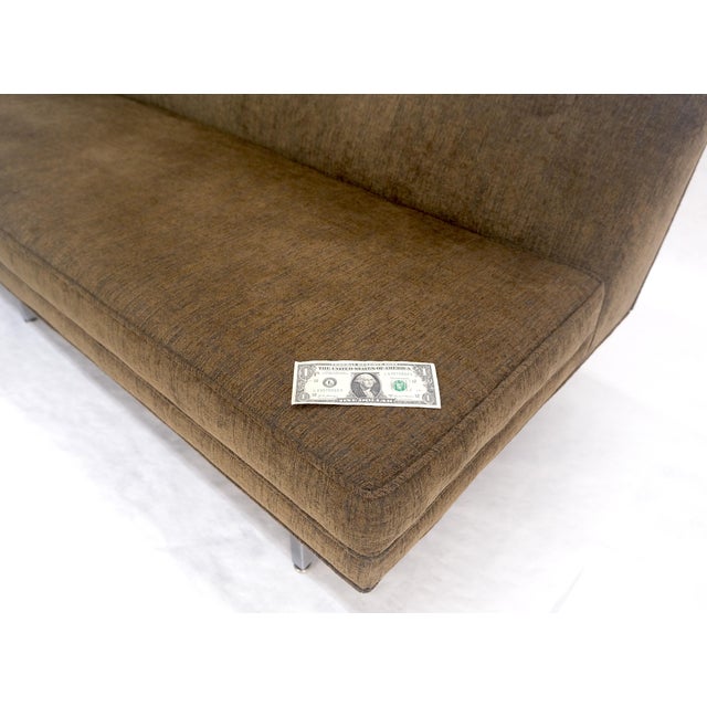 Mid-Century Modern George Nelson Atr Wedge Back Mid Century Modern Sofa MINT! For Sale - Image 3 of 11