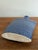 Rustic Vintage Blue Pottery Folk Art Vase For Sale - Image 3 of 9