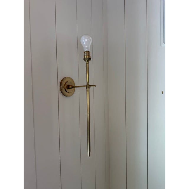 Contemporary 4 Visual Comfort Bryant Sconces --- Long Tail For Sale - Image 3 of 11