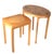 Post Modern nesting tables by the Baker Furniture Company, in very good, original, clean and ready to use condition. Both...