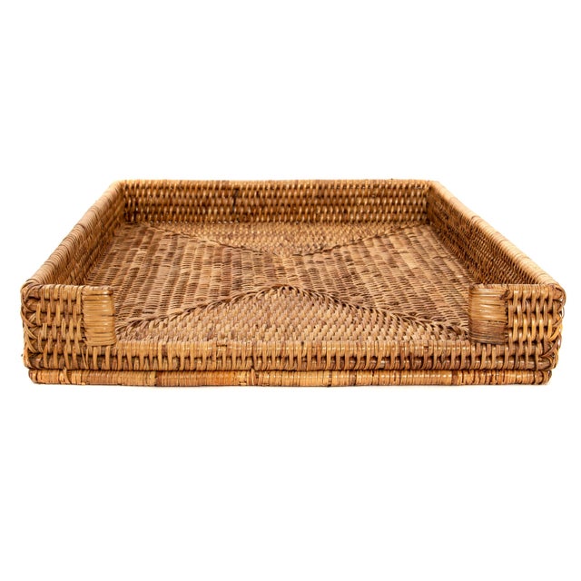 Artifacts Rattan hand woven trays, storage boxes, and baskets provide the perfect accent to any room in the house with a...