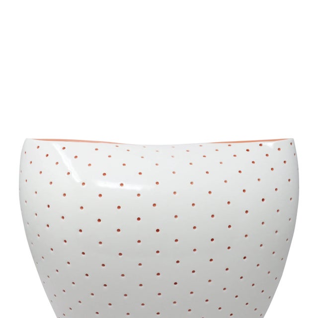 Ceramic Aldo Porcelain Vase by Studio Fuksas for Alessi (2012) For Sale - Image 7 of 9