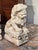 Mid 19th Century Mid 19th Century Pair of Marble Foo Dogs For Sale - Image 5 of 9