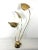 Italian Brass 3-Arm Floor Lamp by Tommaso Barbi, 1970s For Sale - Image 6 of 12