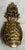 Figurative Vintage Brass Pineapple Motif Door Knocker For Sale - Image 3 of 5