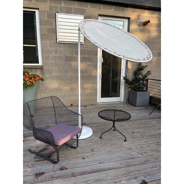 Mid-Century Modern 1960s Brown Jordan Sun Shade Umbrella For Sale - Image 3 of 6