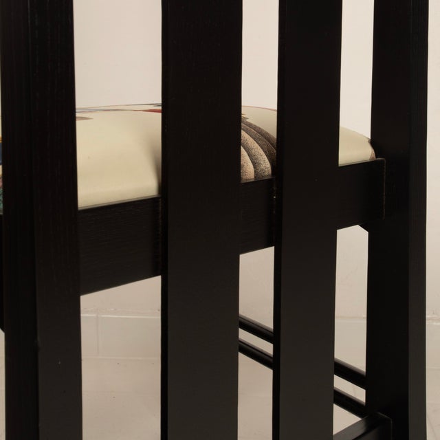 High Ingram Chair by Charles R. Mackintosh for Alivar, 1980s For Sale - Image 12 of 18