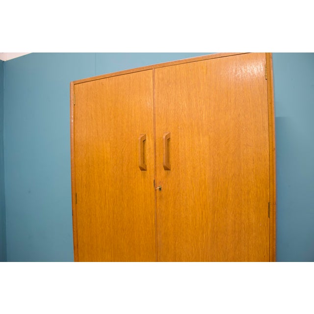 1950s Vintage Oak Wardrobe from G-Plan, 1955 For Sale - Image 5 of 10