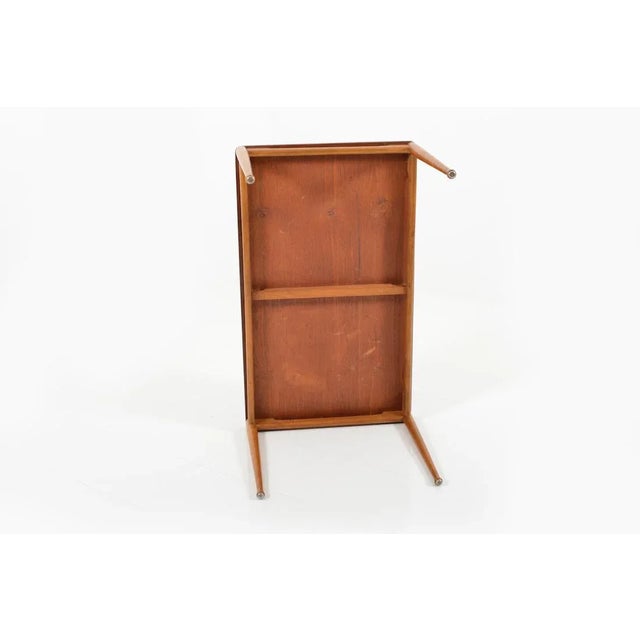 Teak & Beech Coffee Table, 1950s For Sale - Image 10 of 11