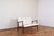 Beige Mid-Century Modern Danish Teak 2-Seater Sofa, 1960s For Sale - Image 8 of 12