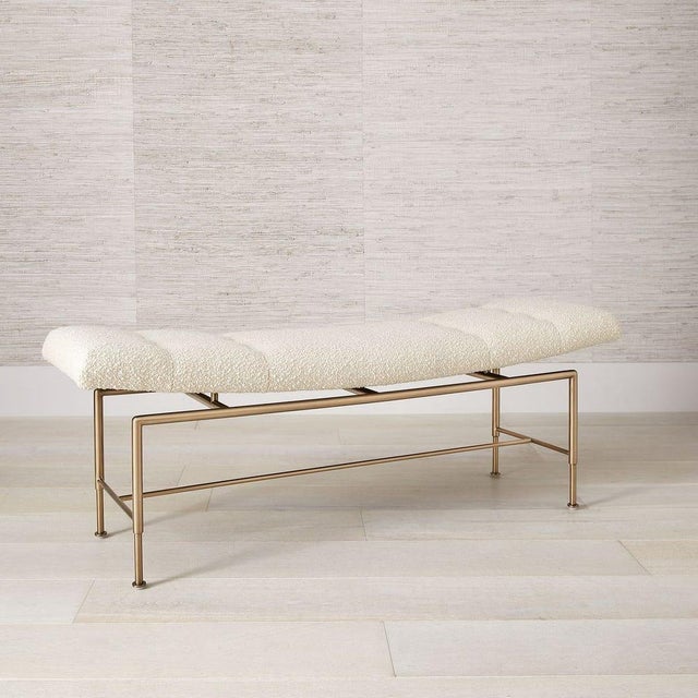 Contemporary Asian Inspired Bench For Sale In Sacramento - Image 6 of 8