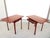 Vintage Mahogany Pembroke Dropleaf Side Table Pair ~ Georgian Chippendale Federal Style For Sale - Image 10 of 18