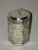 Ice bucket octagonal shaped alabaster and silver metal Art Deco period around 1930, 1940.