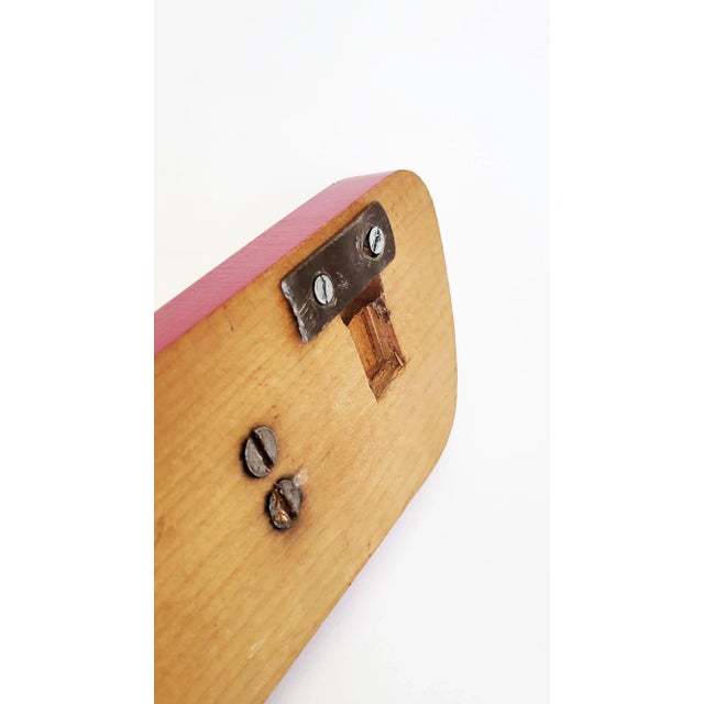 A sculptural, functional piece of mid-century design from the 1950s, space-saving and practical. Made in Austria. This...