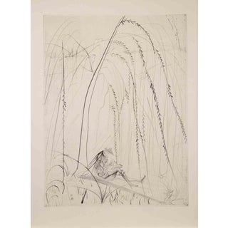 Salvador Dalì, Weeping Willow, 1968, Etching For Sale