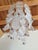 1970s Murano Glass and Chrome Chandelier, Mid Century Modern For Sale - Image 9 of 15