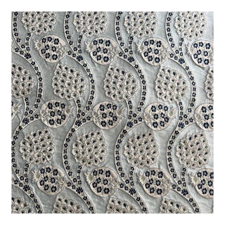 Schumacher Persephone Celestial Fabric- 2 1/2 Yards For Sale