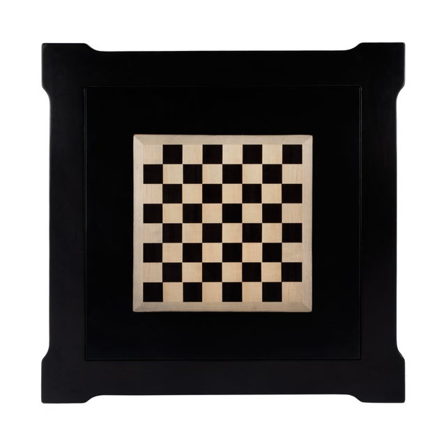 Spritely Home Accent Furniture Vincent Multi-Game Card Table, Black For Sale - Image 4 of 7