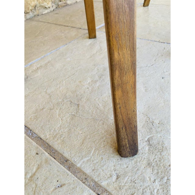 Wood Vintage Model 92 Stools from Baumann, 1950s, Set of 2 For Sale - Image 7 of 18