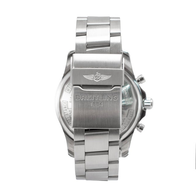 Breitling Chronospace 46mm A23360 Blue Dial Stainless Steel Automatic Watch For Sale In Houston - Image 6 of 9