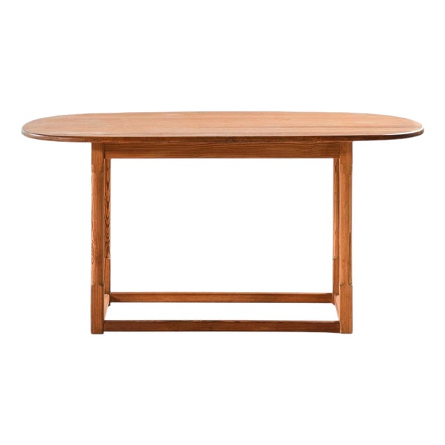 Vintage Pine Table by Carl Malmsten, 1930s For Sale