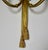 Vintage French 19th. Century Louis XVI Style Bronze Twin-Arm, Rope & Tassel Ormolu Wall Lighted Sconces -Pair For Sale - Image 16 of 17