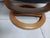 1980s Black Leather Footstool Wood For Sale In Naples, FL - Image 6 of 7