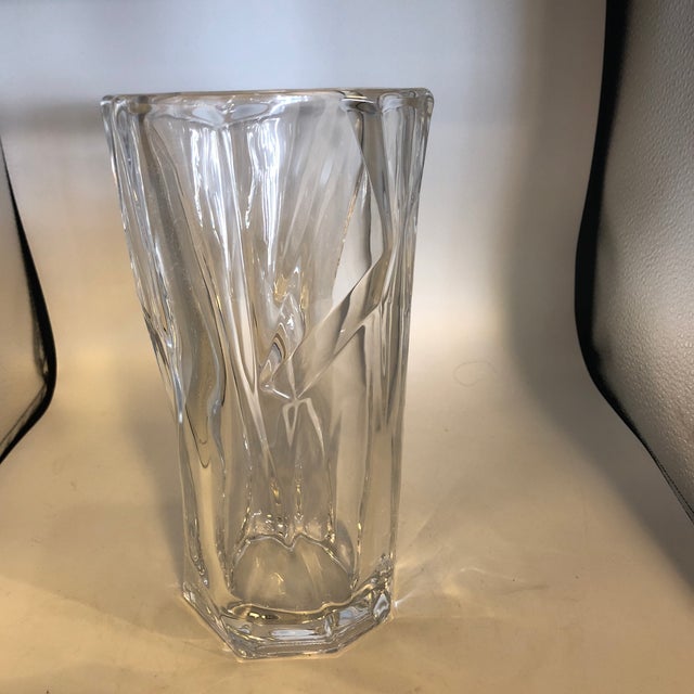 Modern Cubist Style Fragmented Glass Vase For Sale - Image 3 of 6