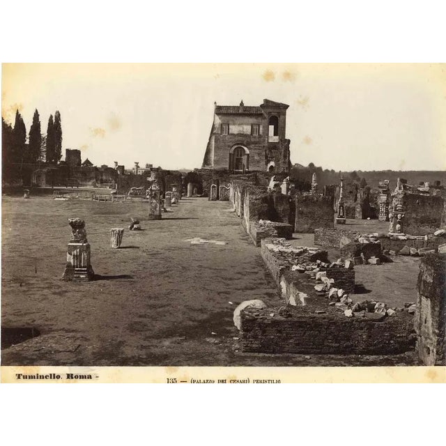Palazzo dei Cesari is a vintage photograph realized by Ludovico Tuminello in the early 20th Century. Titled on the lower....