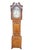 This antique English longcase clock is a beautifully preserved example of mid-19th-century provincial craftsmanship,...