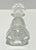 St Louis “Flore Et Pomone” French Lead Crystal Candlestick, Frosted Spiral Stem For Sale - Image 9 of 16