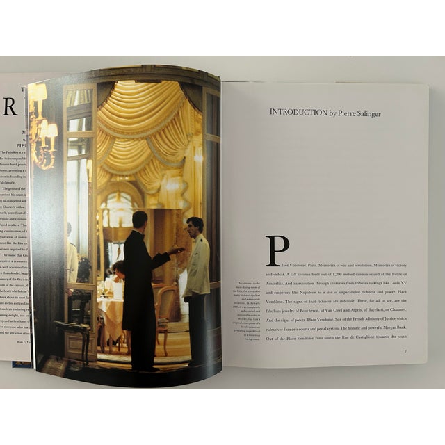 The Paris Ritz Coffee Table Book, Dedication by Mohamed Al Fayed, 1991 For Sale - Image 4 of 12