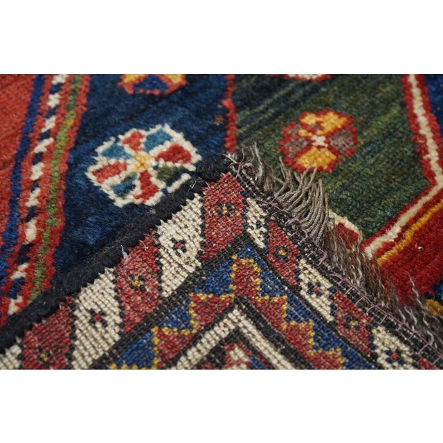 Antique Bakhtiari Rug 6'10'' x 12'5'' For Sale - Image 4 of 12